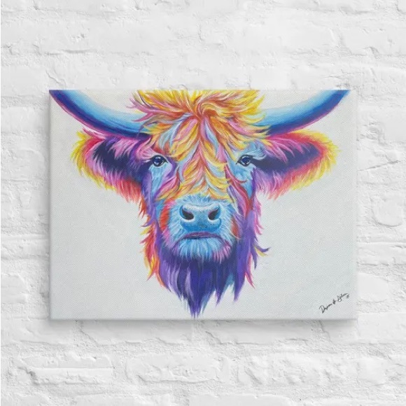 Acrylic Painting - Highland Harmony (Only for Sale on Etsy & Square) - Picture 4 of 5